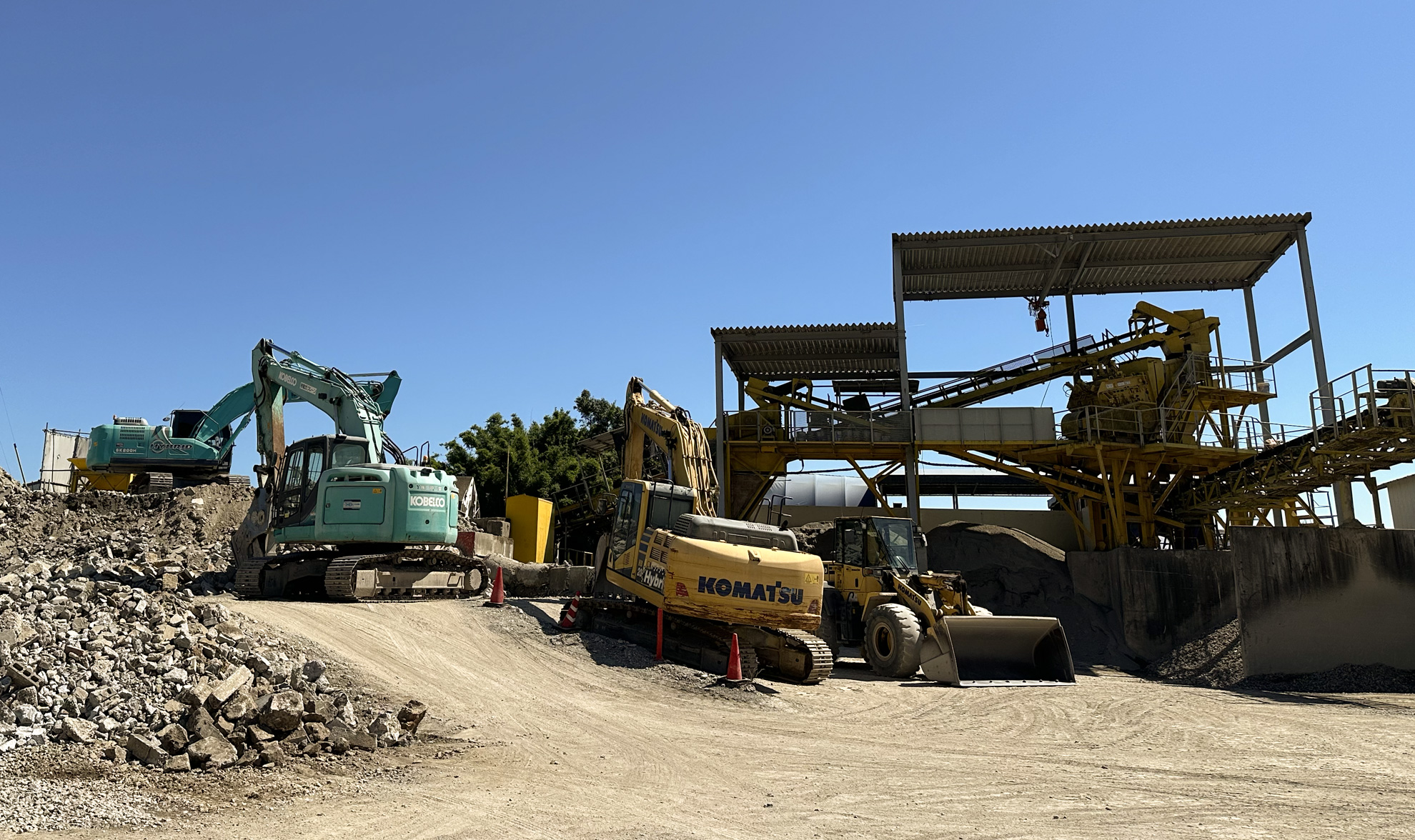 田原工業 施工現場