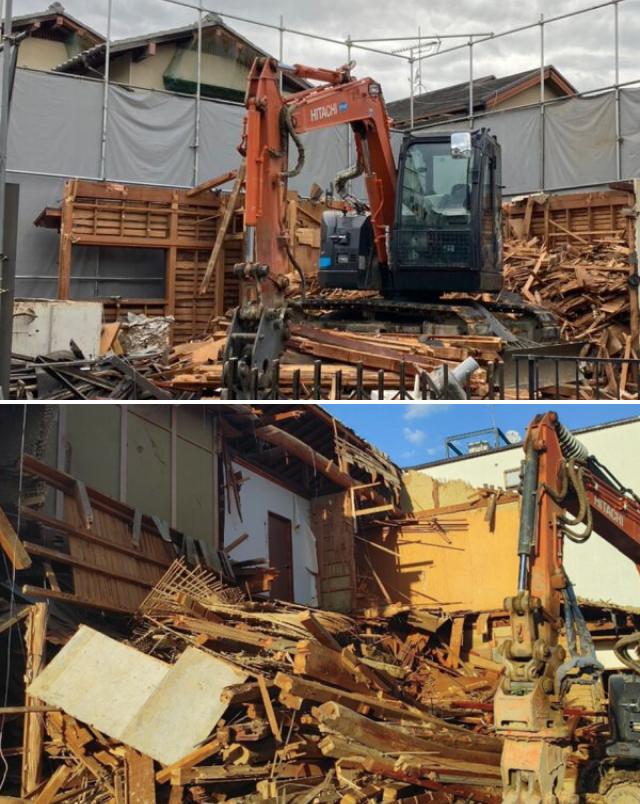 解体工事のイメージ
