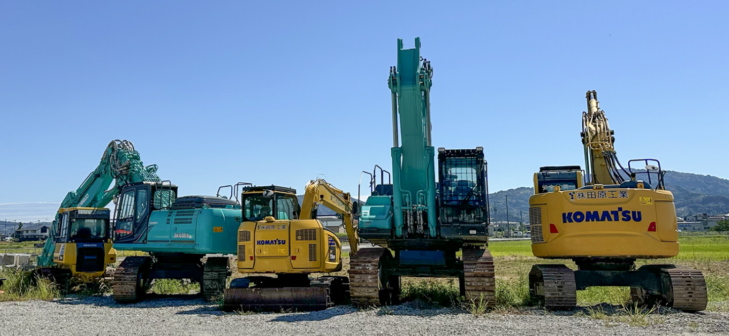 田原工業の施工現場